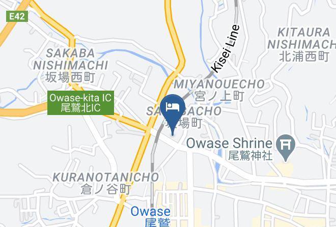 Owase City - City Hotel Mochizuki Maps