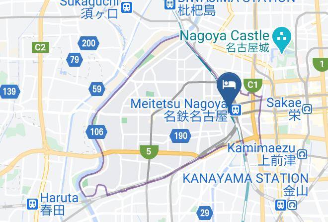 Nagoya City Nakamura Ward - City Hotel Nagoya Maps