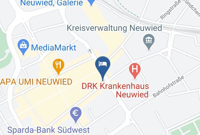 City Hotel Neuwied Map