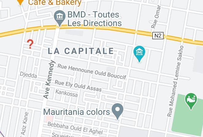Nouakchott - City Hotel Maps