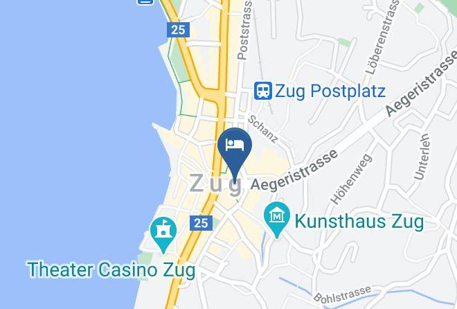Zug - City Hotel Ochsen Maps