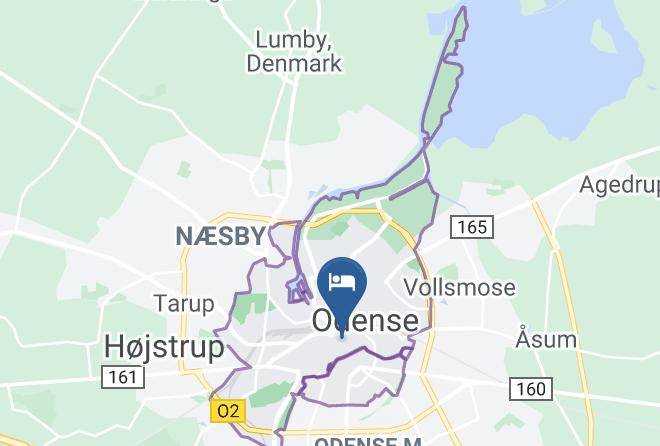 City Hotel Odense Map