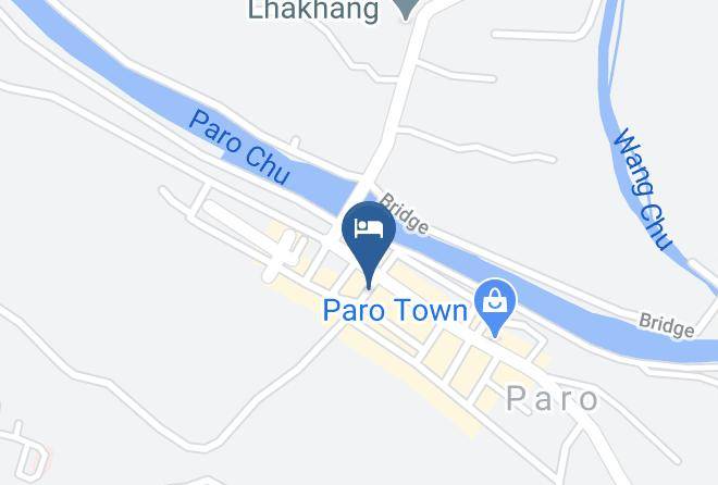 Paro - City Hotel Maps