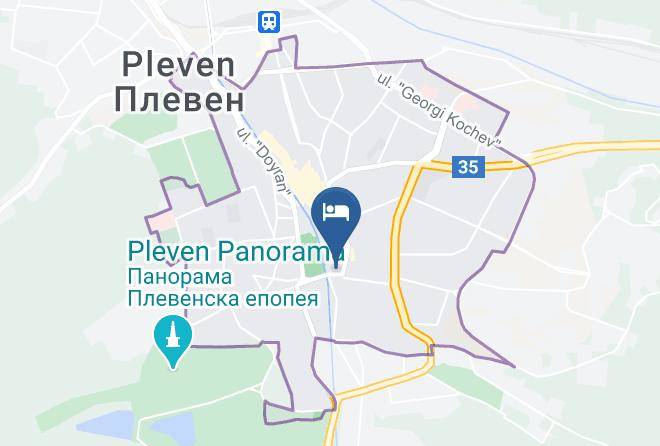Pleven - City Hotel Maps