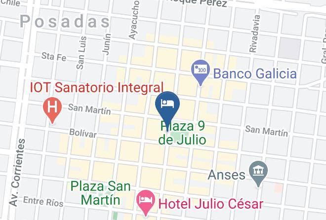 Misiones City - City Hotel Maps