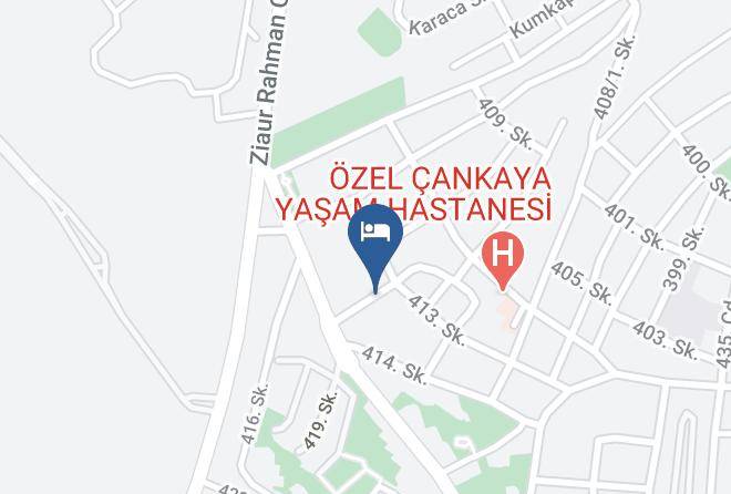 City Hotel Residence Map