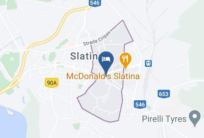 Slatina - City Hotel Slatina Maps