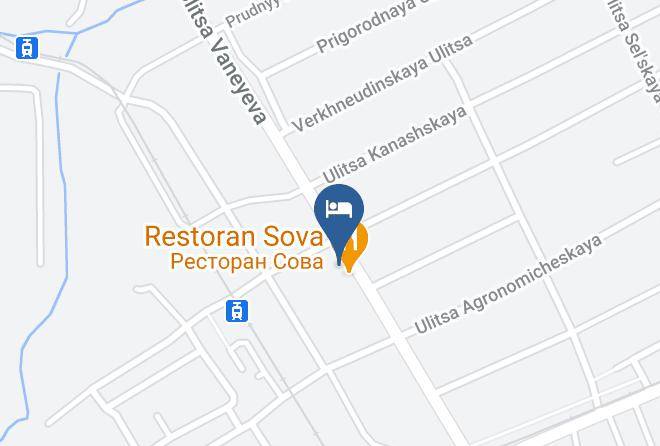 Nizhniy Novgorod - City Hotel Sova Maps