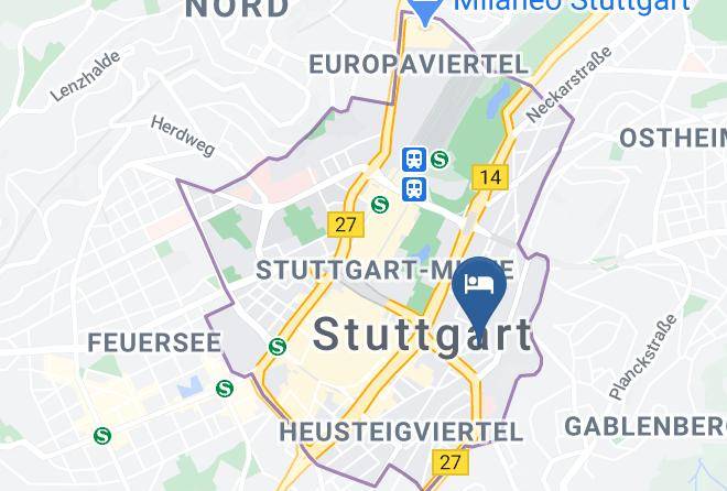 Stuttgart - City Hotel Stuttgart Maps