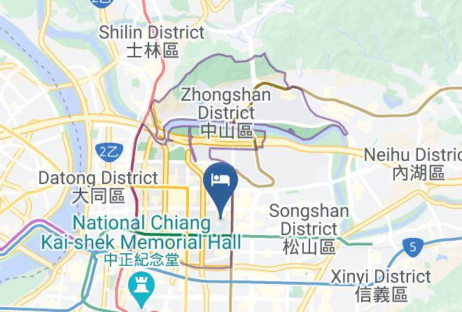 Zhongshan District - City Hotel Taipei Maps