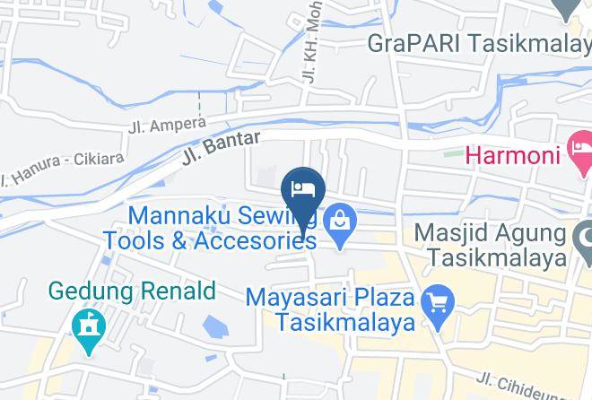 Kota Tasikmalaya - City Hotel Maps