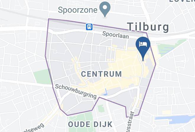 Tilburg - City Hotel Tilburg Maps