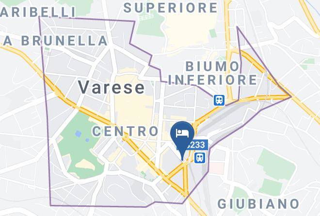 Varese - City Hotel Varese Maps