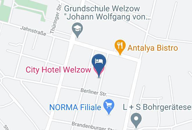 Spree Neise - City Hotel Welzow Maps