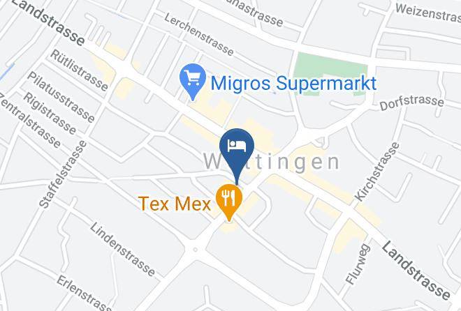 Baden - City Hotel Wettingen Maps