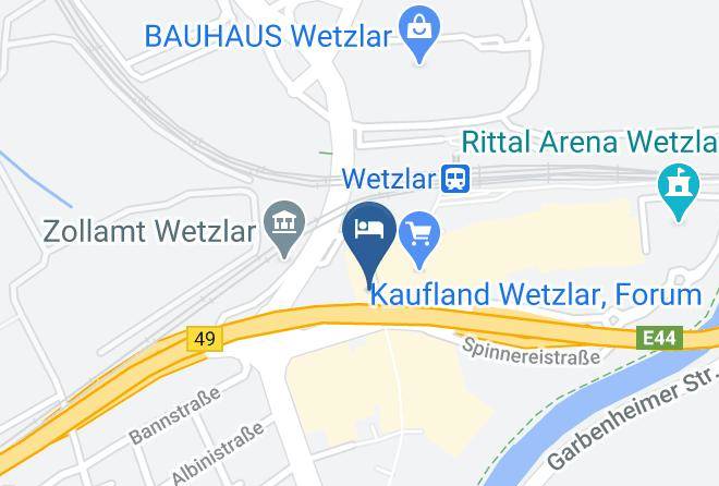 City Hotel Wetzlar Map