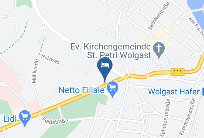 Vorpommern Greifswald - City Hotel Wolgast Maps