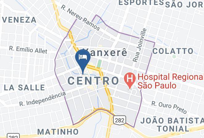Xanxere - City Hotel Xanxere Maps