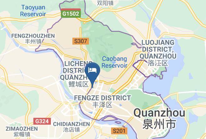 Quanzhou - City Hotel Xiamen Airlines Quanzhou Maps