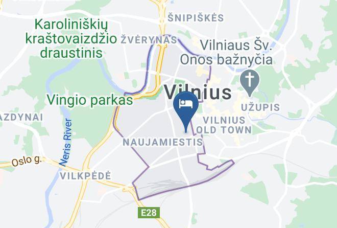 Vilnius - City Hotels Algirdas Maps