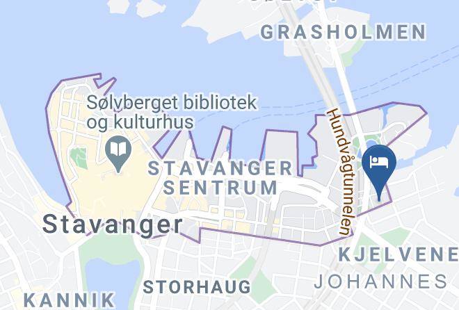 Stavanger - City Housing Pedersgata 100 Maps