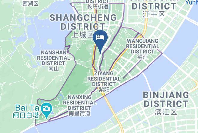 Hangzhou - City Impression Hotel Maps