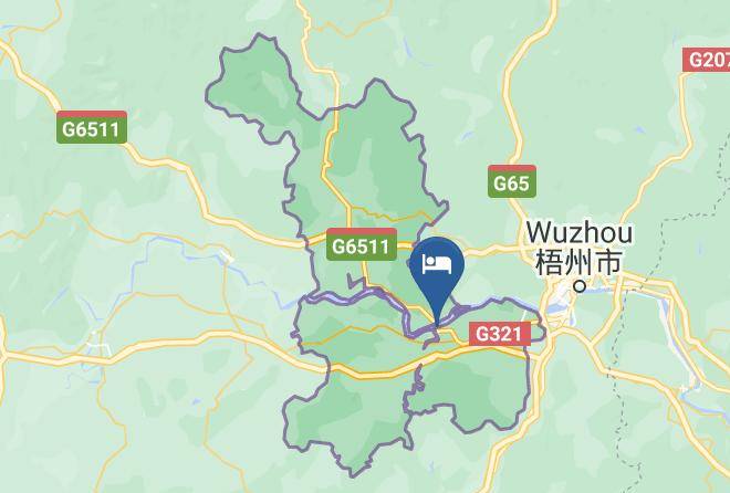Wuzhou - City Impression Hotel Teng County Maps