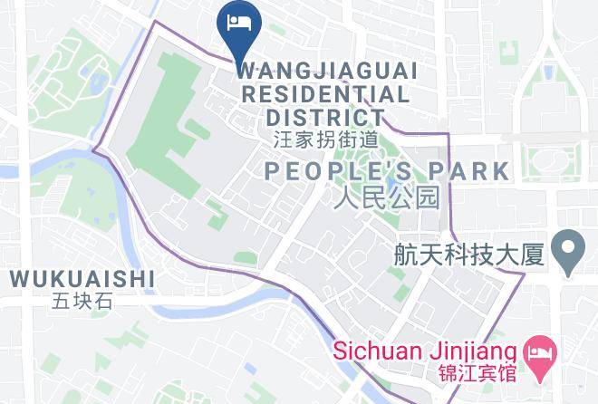 Chengdu - City Inn Chengdu Jinhe Road Maps