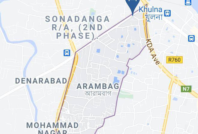 Khulna - City Inn Ltd Maps