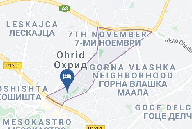 Ohrid - City Inn Maps