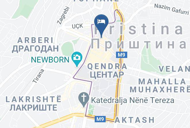 Pristina - City Inn Maps