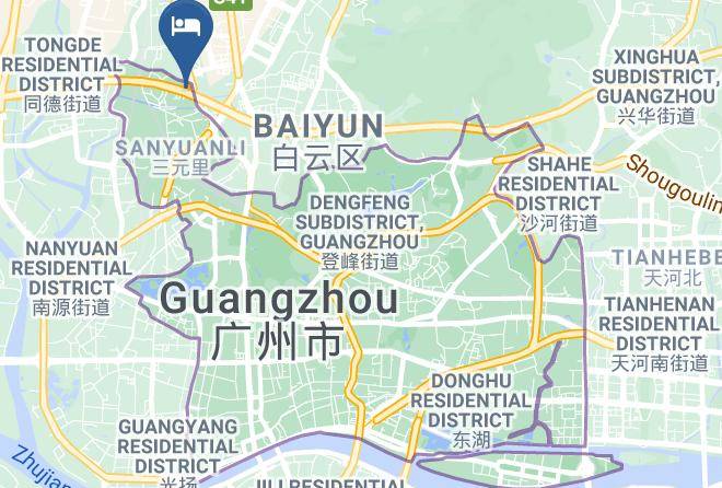 Guangzhou - City Inn Sanyuanli Guangzhou Maps