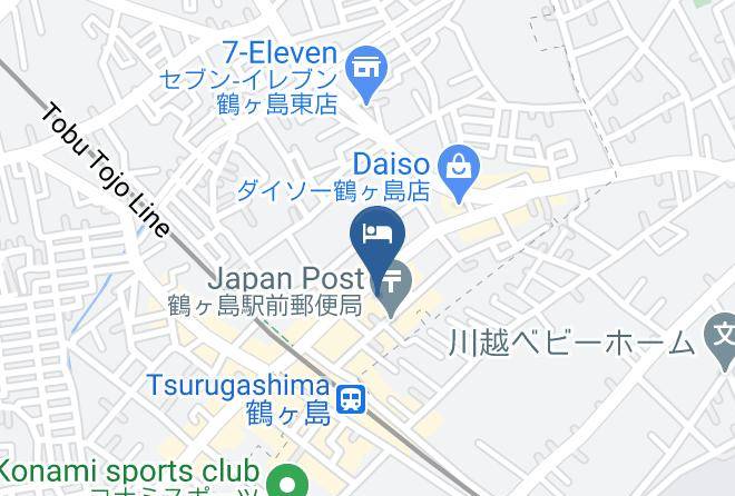 Tsurugashima City - City Inn Tsurugashima Maps