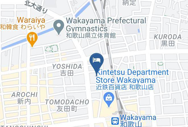 Wakayama City - City Inn Wakayama Maps