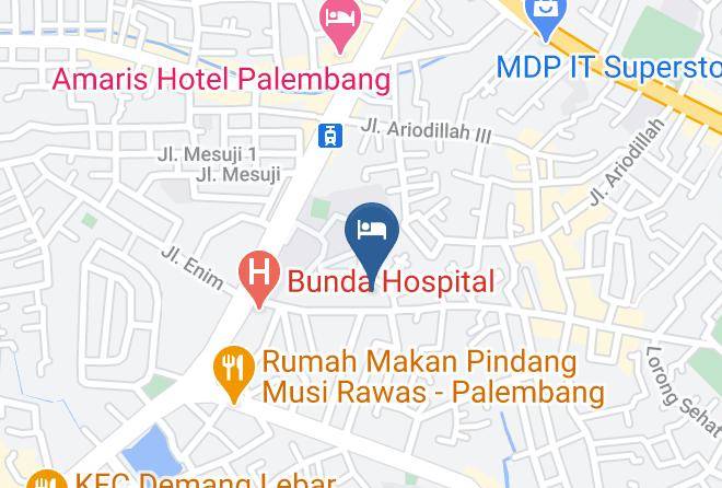 Palembang - City Kost Palembang Maps