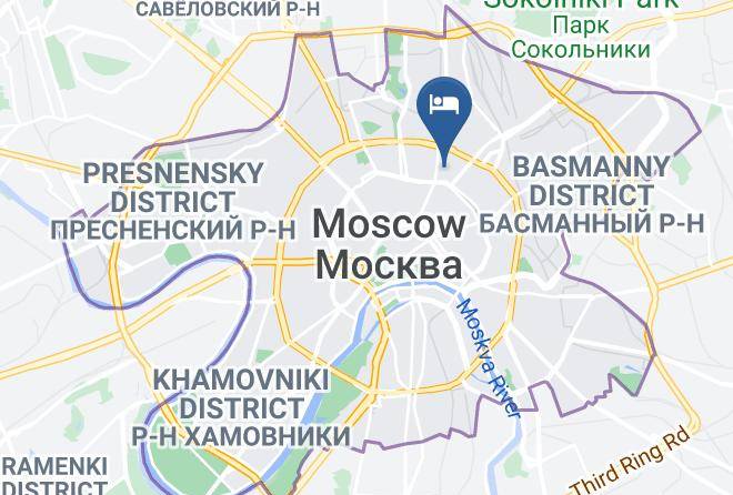 Moscow - City Life Hotel Maps