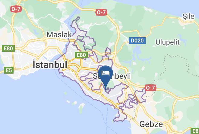 Kartal - City Light Otel Yakacik Maps