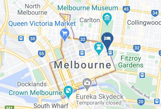 Melbourne - City Limits Hotel Maps