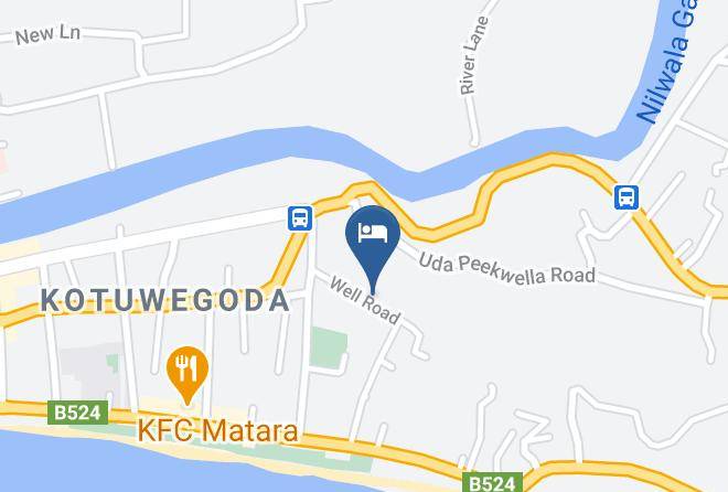 Galle - City Line City Hotel Maps
