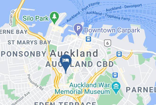 Auckland Auckland Central - City Lodge Maps