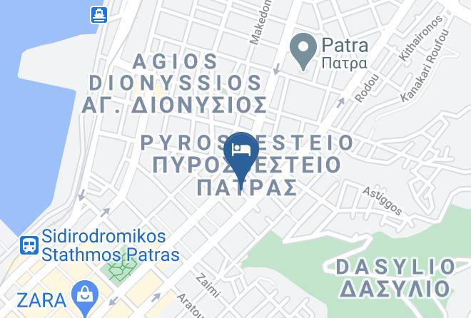 Achaea - City Loft Boutique Hotel Maps