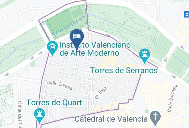 Valencia - City Old Town Maps