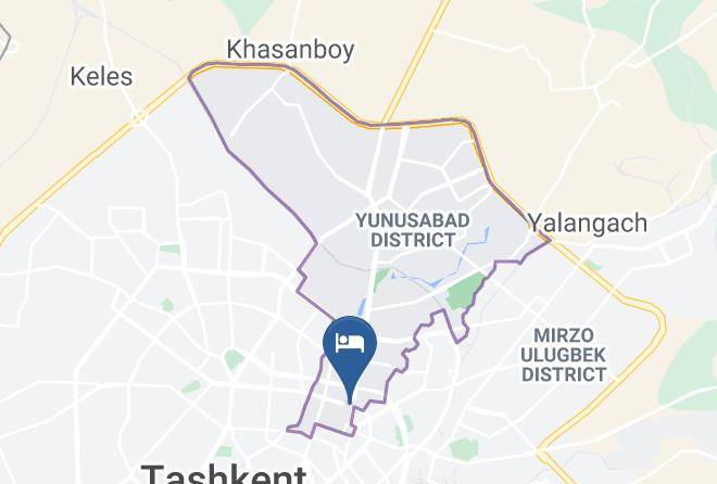 Tashkent - City Palace Hotel Maps