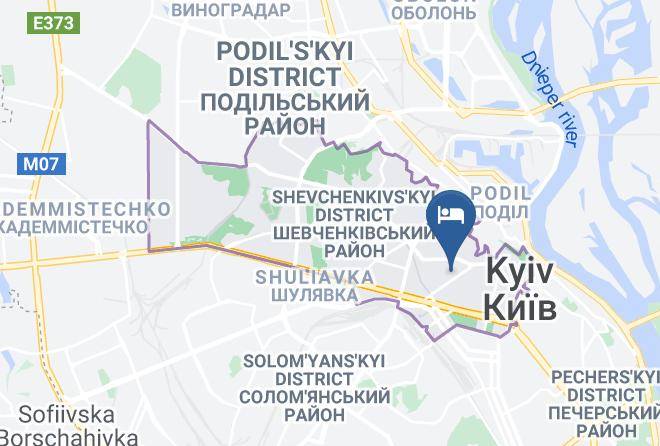 Kyiv - City Park Hotel Kyiv Maps