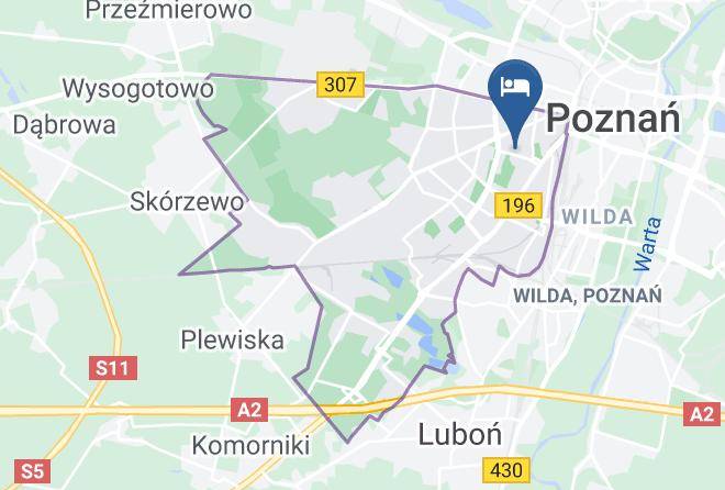 Poznan - City Park Hotel & Residence Maps