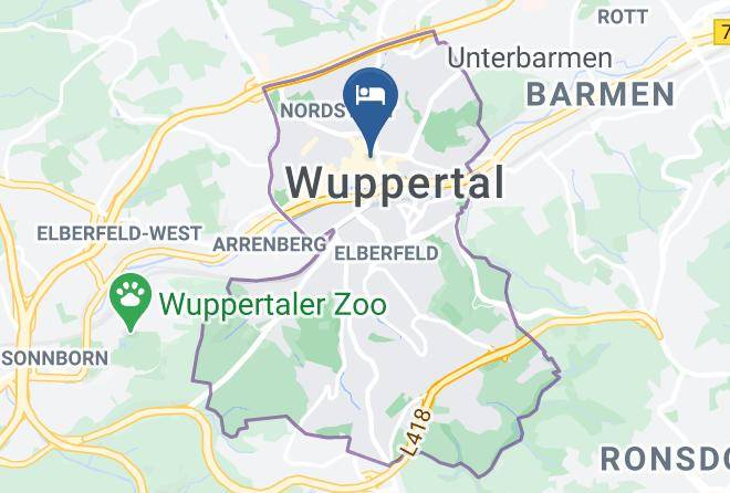 Wuppertal - City Partner Hotel Central Maps