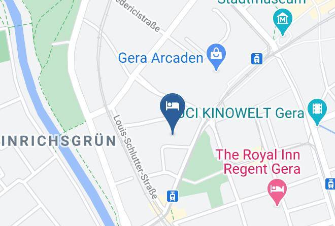 Gera - Hotel Gewurzmuhle Maps