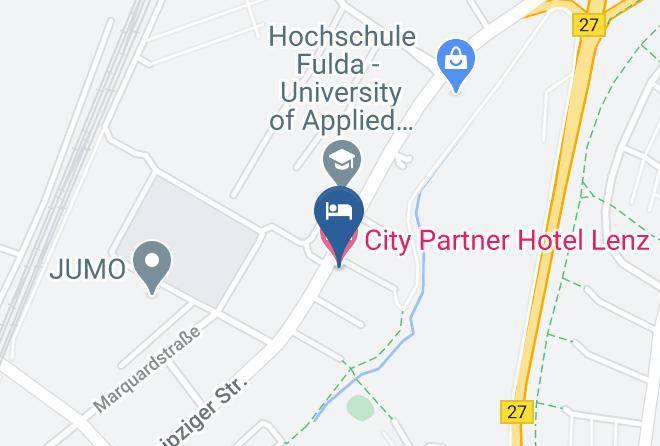 City Partner Hotel Lenz Map