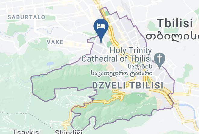 Tbilisi - City Partner Hotel Primavera Maps