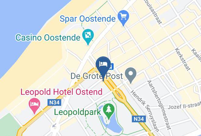 City Partner Hotel Ter Streep Map